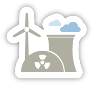 Wind and nuclear power